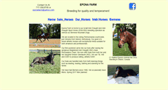 Desktop Screenshot of eponairishfarm.com